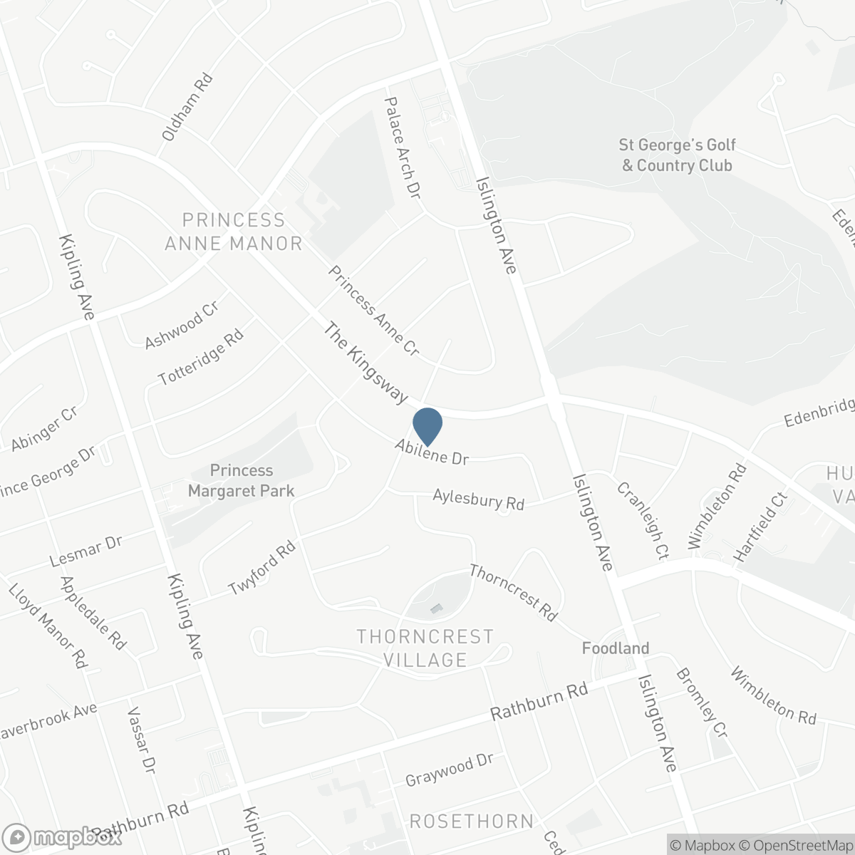 424 THE KINGSWAY, Toronto, Ontario M9A 3V9